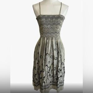 Max Studio Women’s Smocked Top Dress One Size, vintage